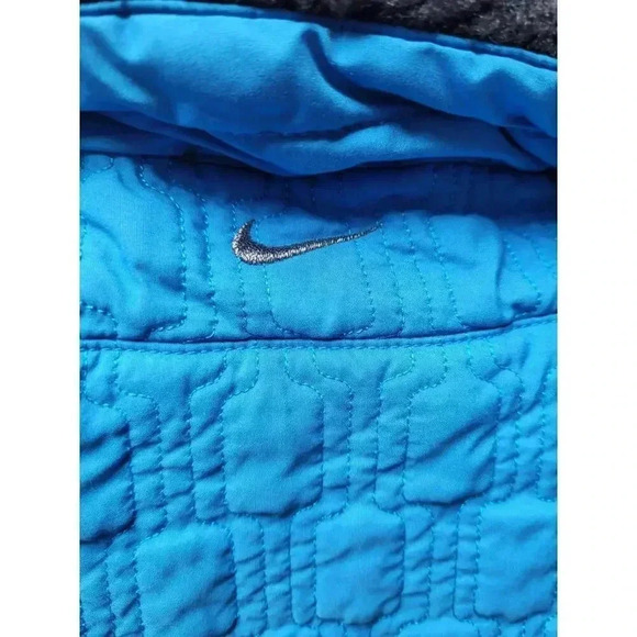 Nike Blue Womens Quilted‎ Jacket size large #11 - Picture 4 of 4